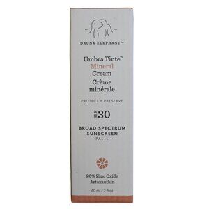 Drunk Elephant Umbra Tinte Mineral Cream SPF 30 Sunscreen